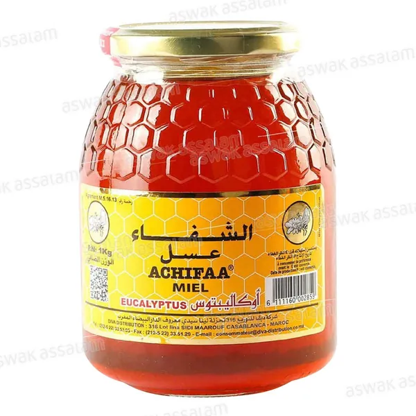 Achifaa — Miel d'eucalyptus 900 g