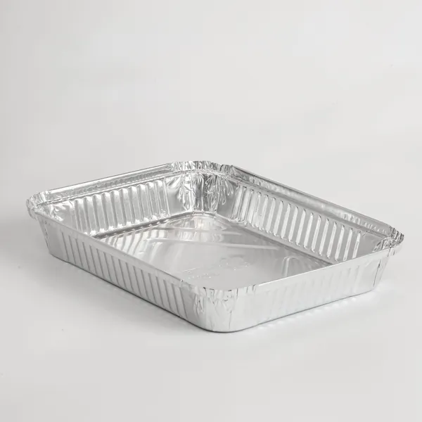Rectangular aluminium tray Model 1022