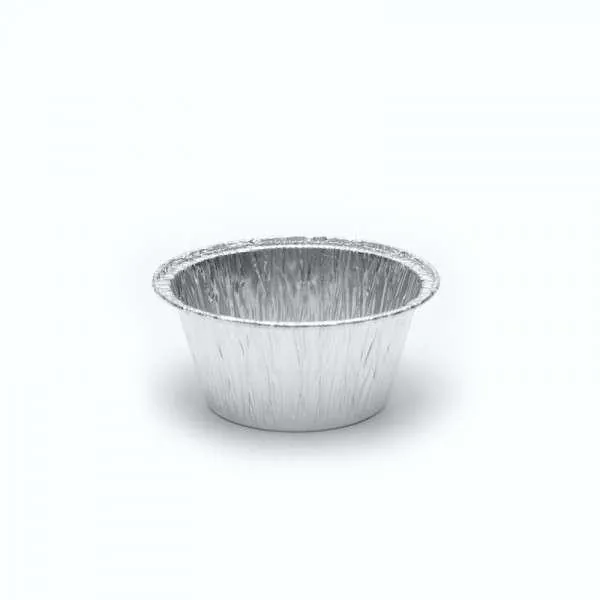 Round aluminium tray 18 cm · 700 ml