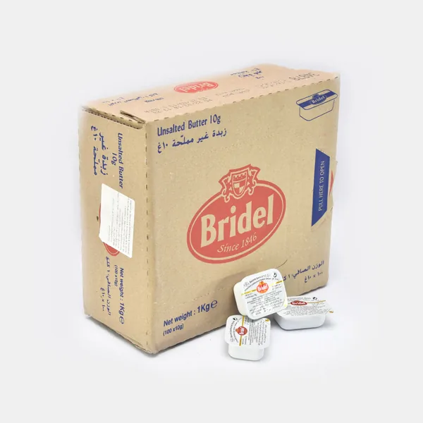 Bridel — Beurre doux en portions 100 × 10 g