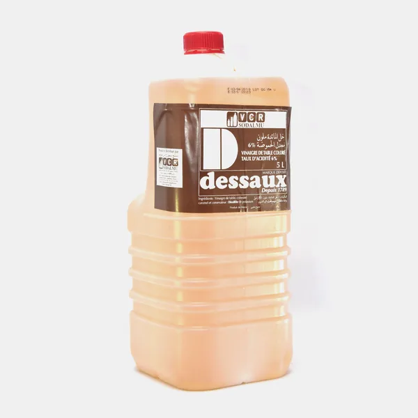 Dessaux — Vinaigre de table coloré 5 L