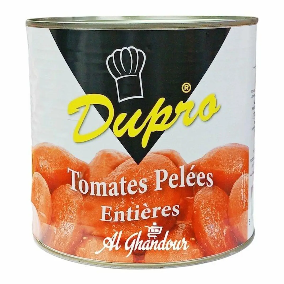 Dupro — Tomates pelées entières 2,55 kg
