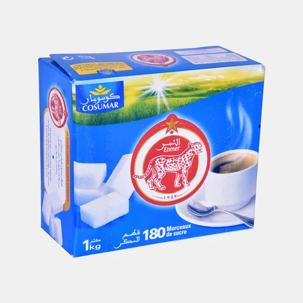 Enmer — Sucre en morceaux 1 kg