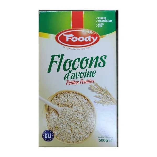 Foody — Flocons d'avoine petites feuilles 500 g