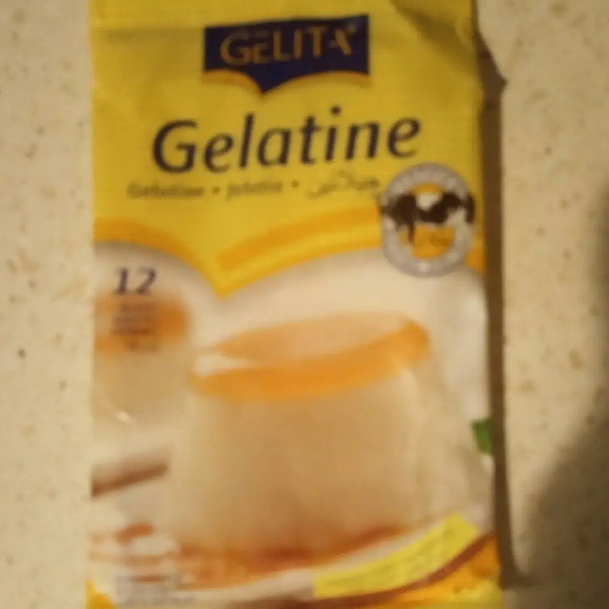 Gelita — Feuilles de gélatine 500 g