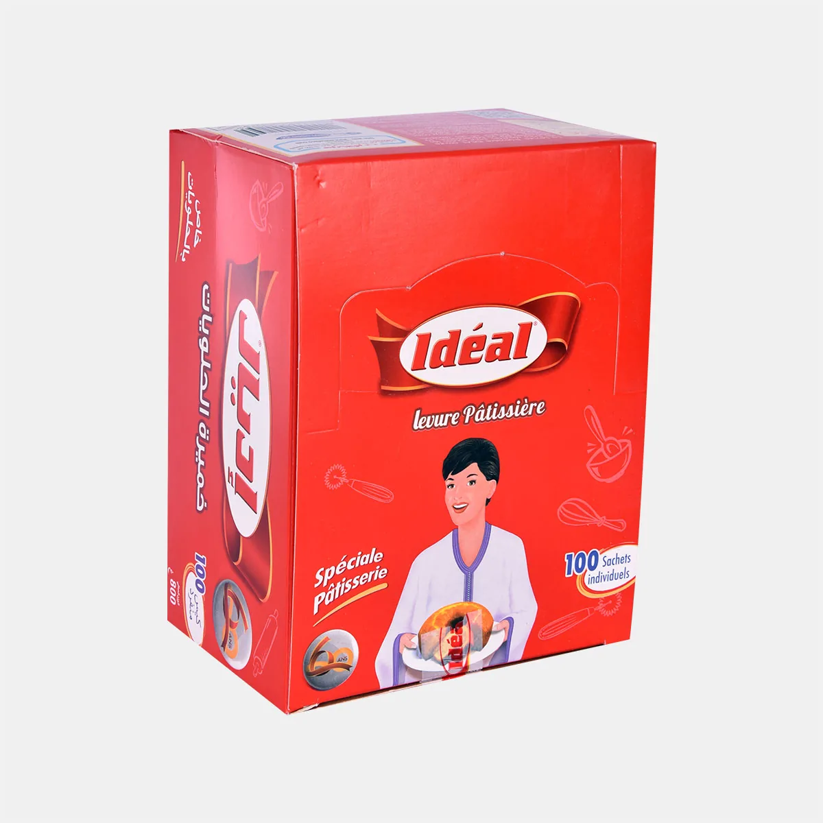 Idéal — Levure chimique 100 sachets