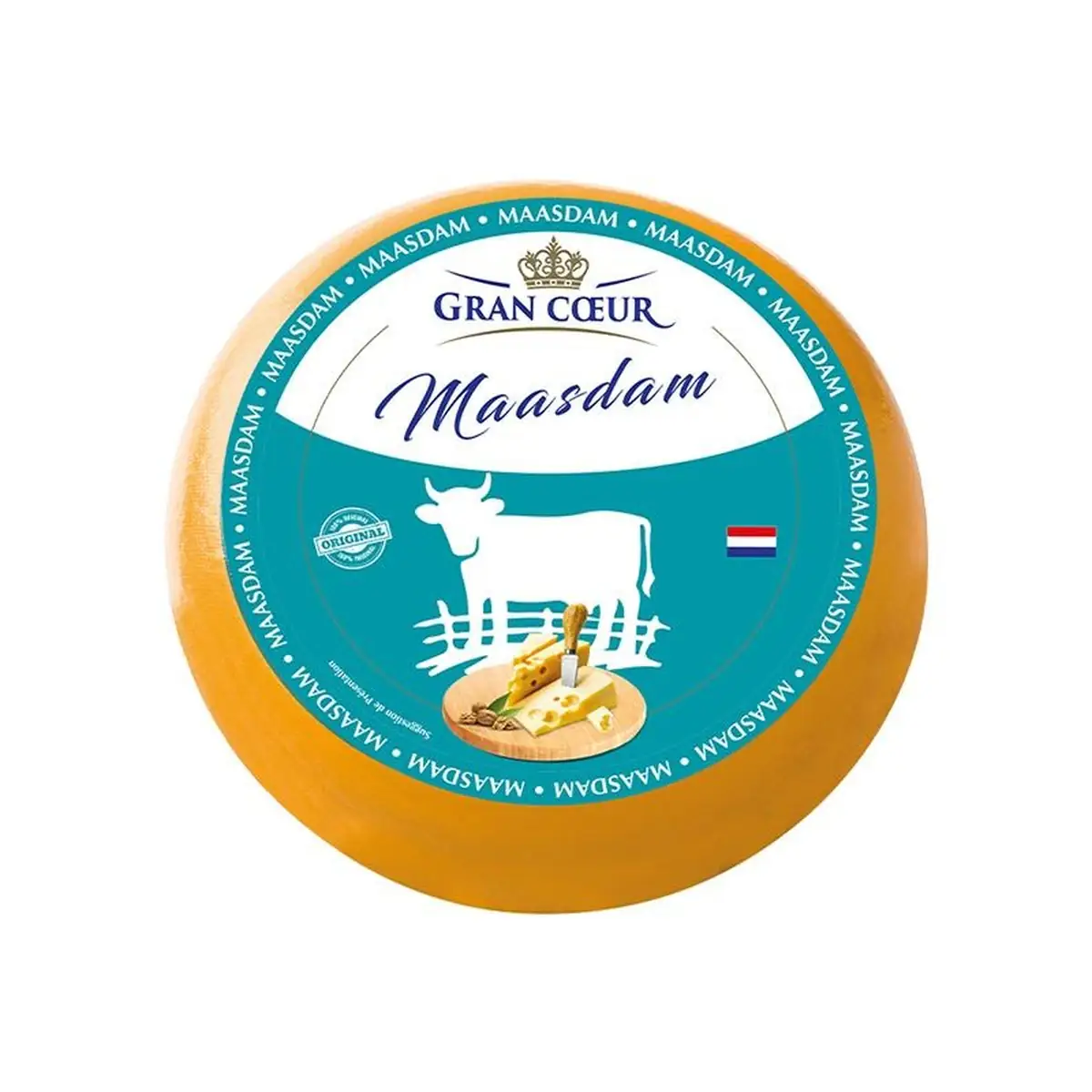 Maasdam wheel 13 kg wheel, per kg