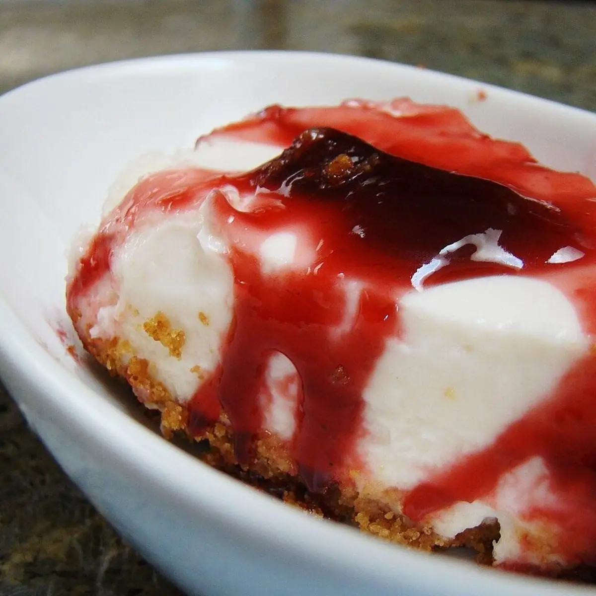 Sauce topping framboise
